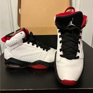 Kids Sneakers in White and Red